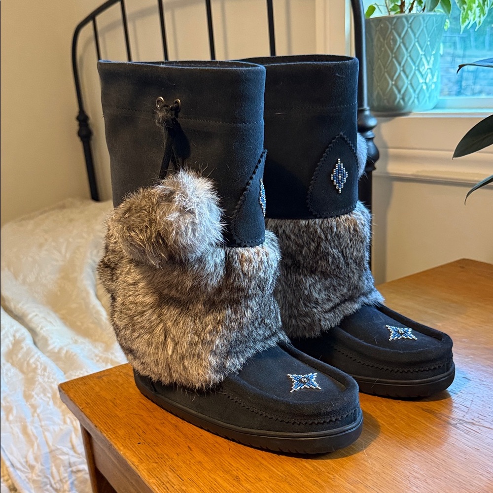 Beaded Manitobah Mukluks